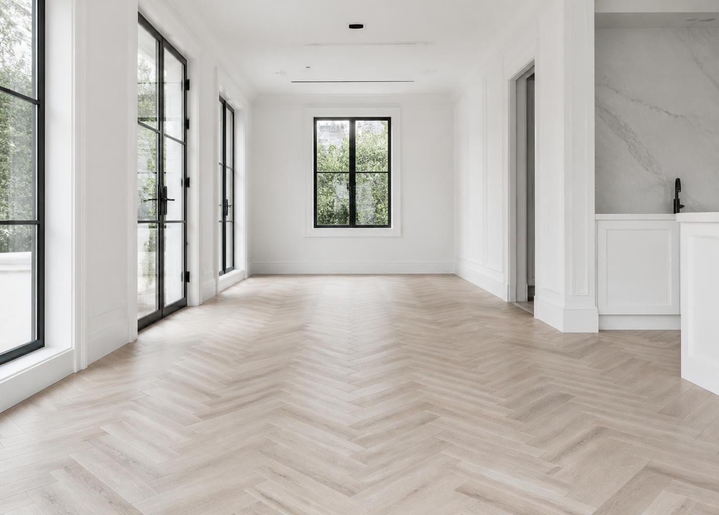 Parquet herringbone and chevron flooring