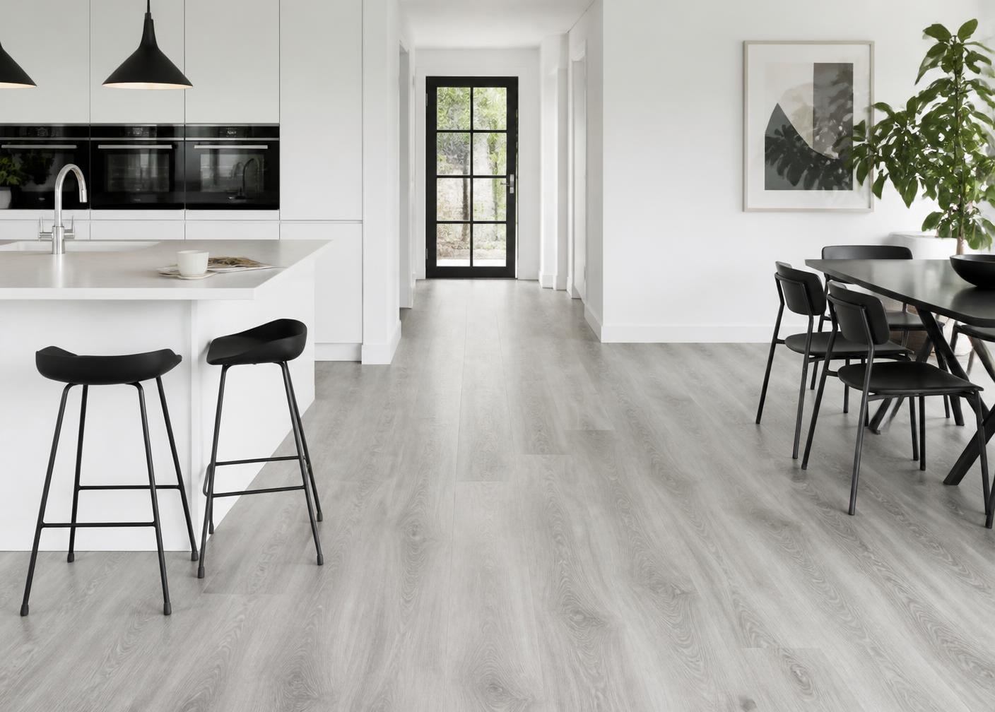 Luxury vinyl flooring